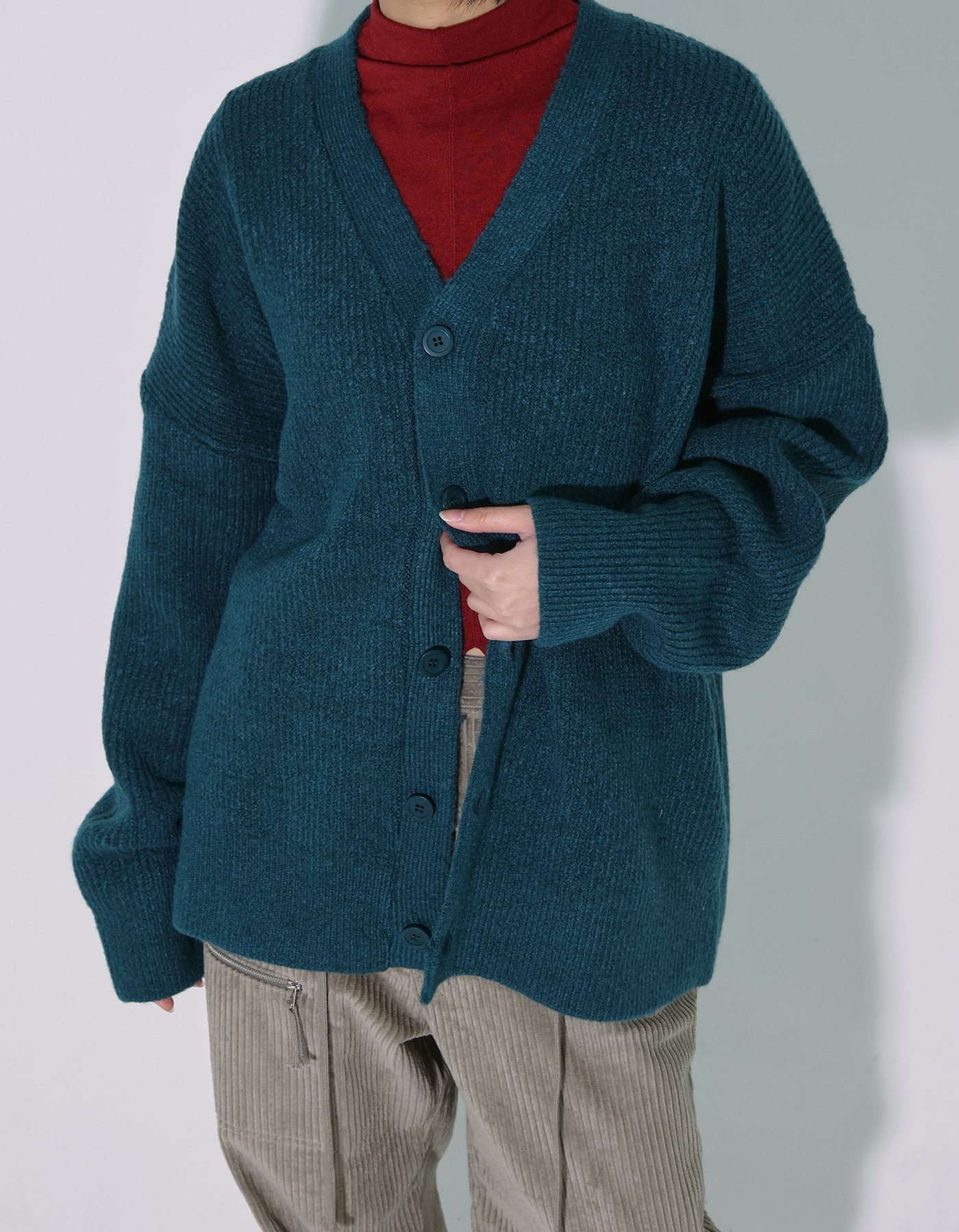 Unisex soft wool cardigan (4 Color)