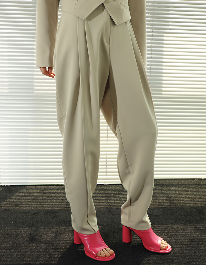 Tapered fit line pants (3 Color)