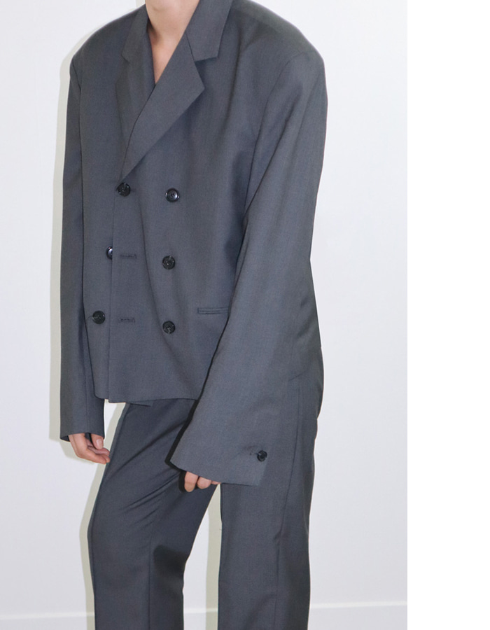 Unisex Double Suit Jacket (2 Color)