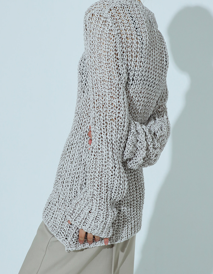 Twinkle crocher knit (3 Color)